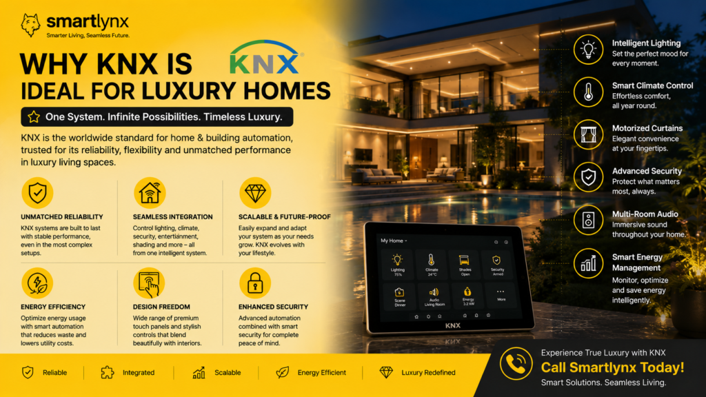 Why KNX Is Ideal for Luxury Homes