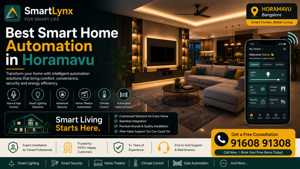 Best Smart Home Automation in Horamavu