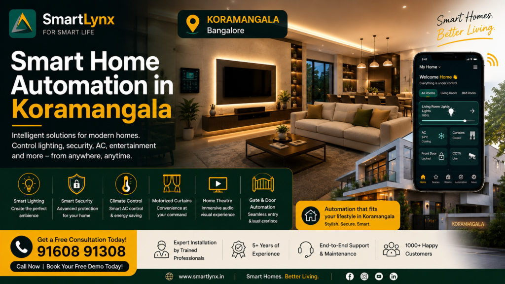 Smart Home Automation in Koramangala