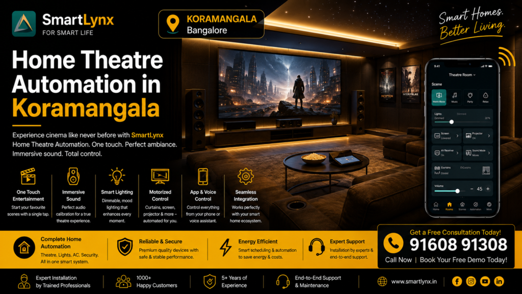 Home Theatre Automation in Koramangala Home Theatre Automation in Koramangala