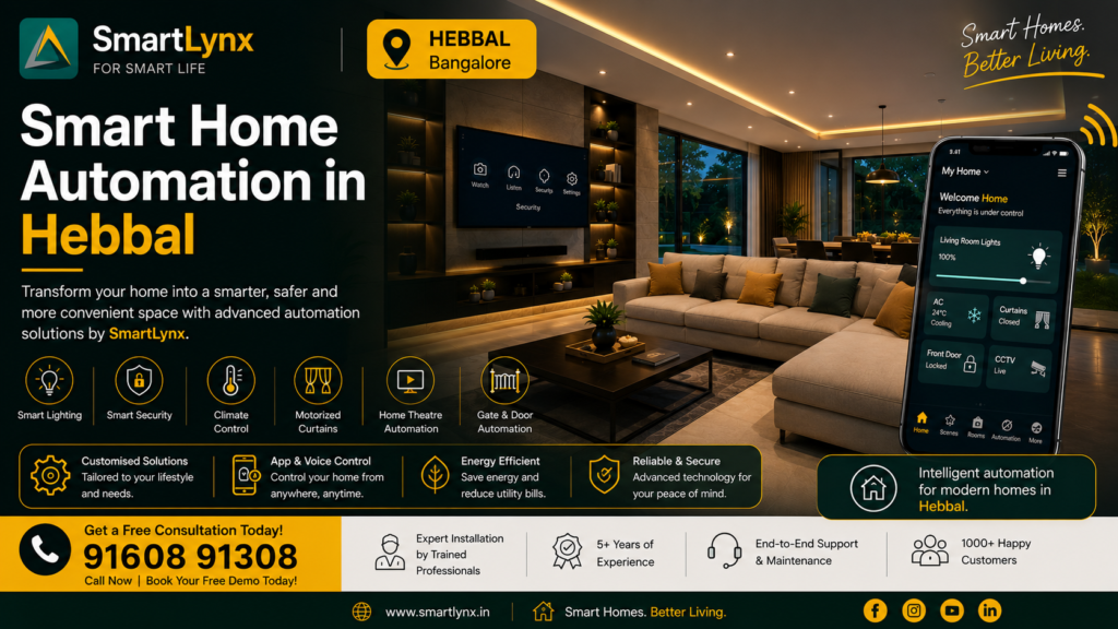 Smart Home Automation in Hebbal