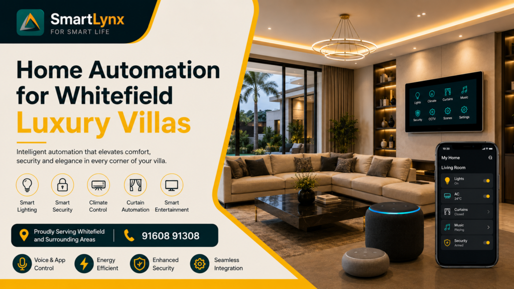 Home Automation for Whitefield Luxury Villas